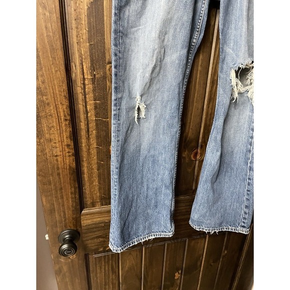 Vintage Hollister Jeans Mens 32x30 Denim Boomer Low Rise Slim Noot Cut Y2K - Picture 4 of 13